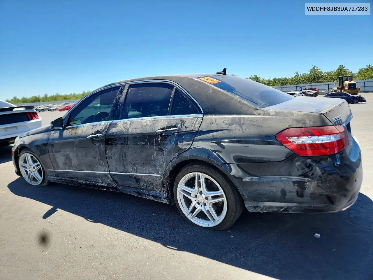 2013 MERCEDES E-KLASSE VIN WDDHF8JB3DA727283 — фото 2