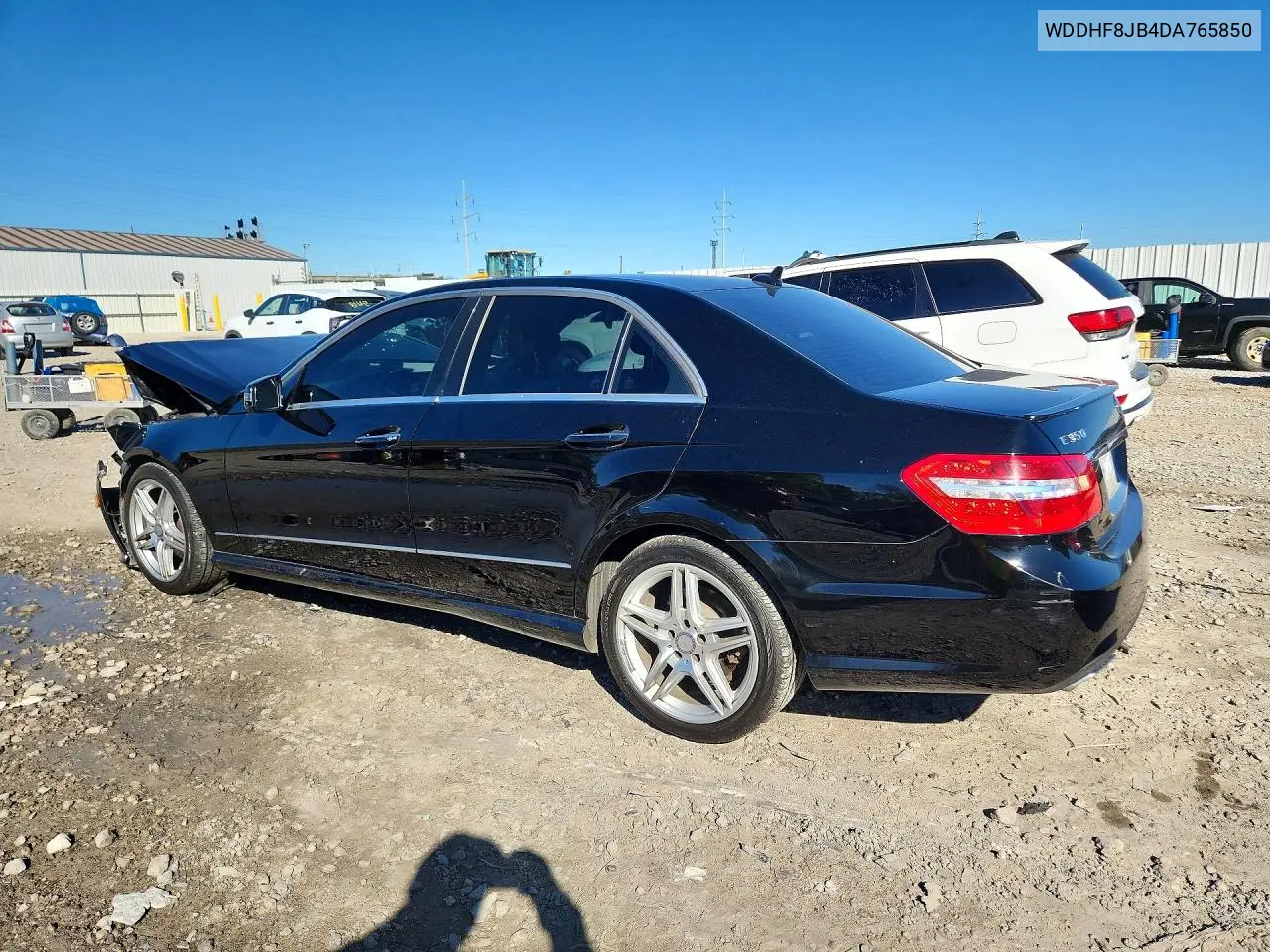 2013 MERCEDES E-KLASSE VIN WDDHF8JB4DA765850 — фото 2