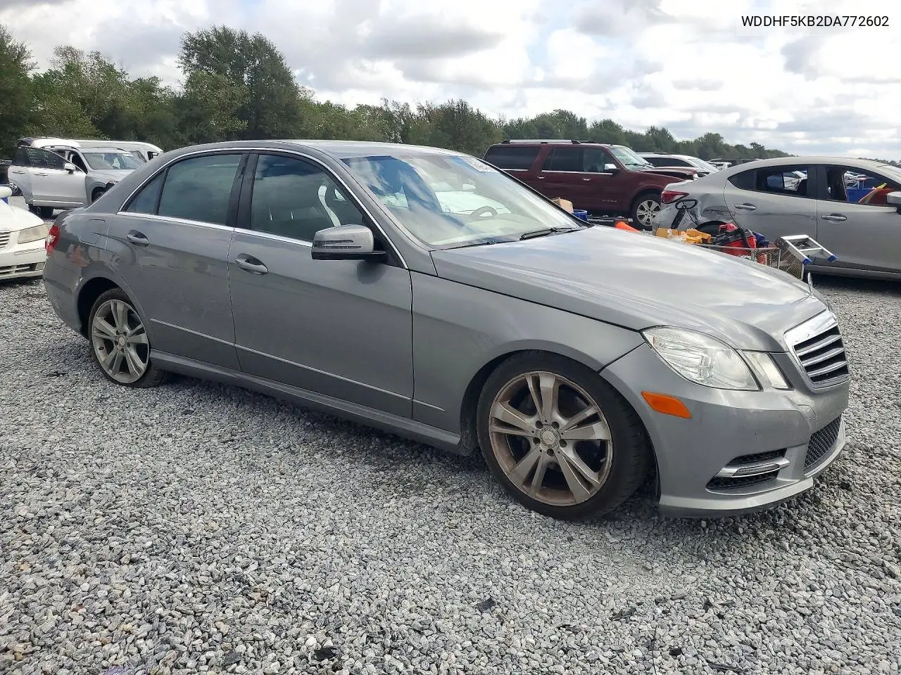 2013 MERCEDES E-KLASSE VIN WDDHF5KB2DA772602 — фото 4
