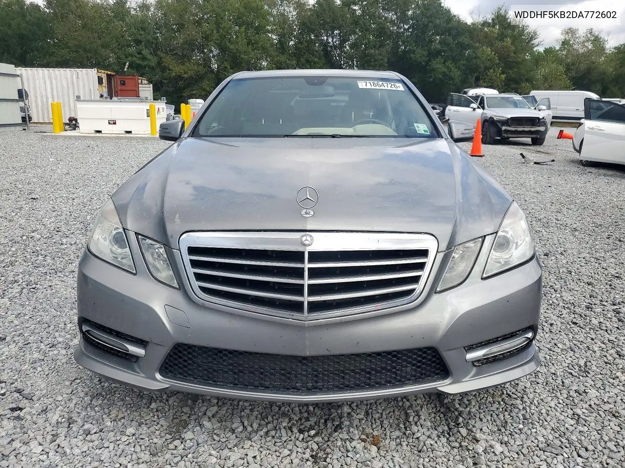 2013 MERCEDES E-KLASSE VIN WDDHF5KB2DA772602 — фото 5