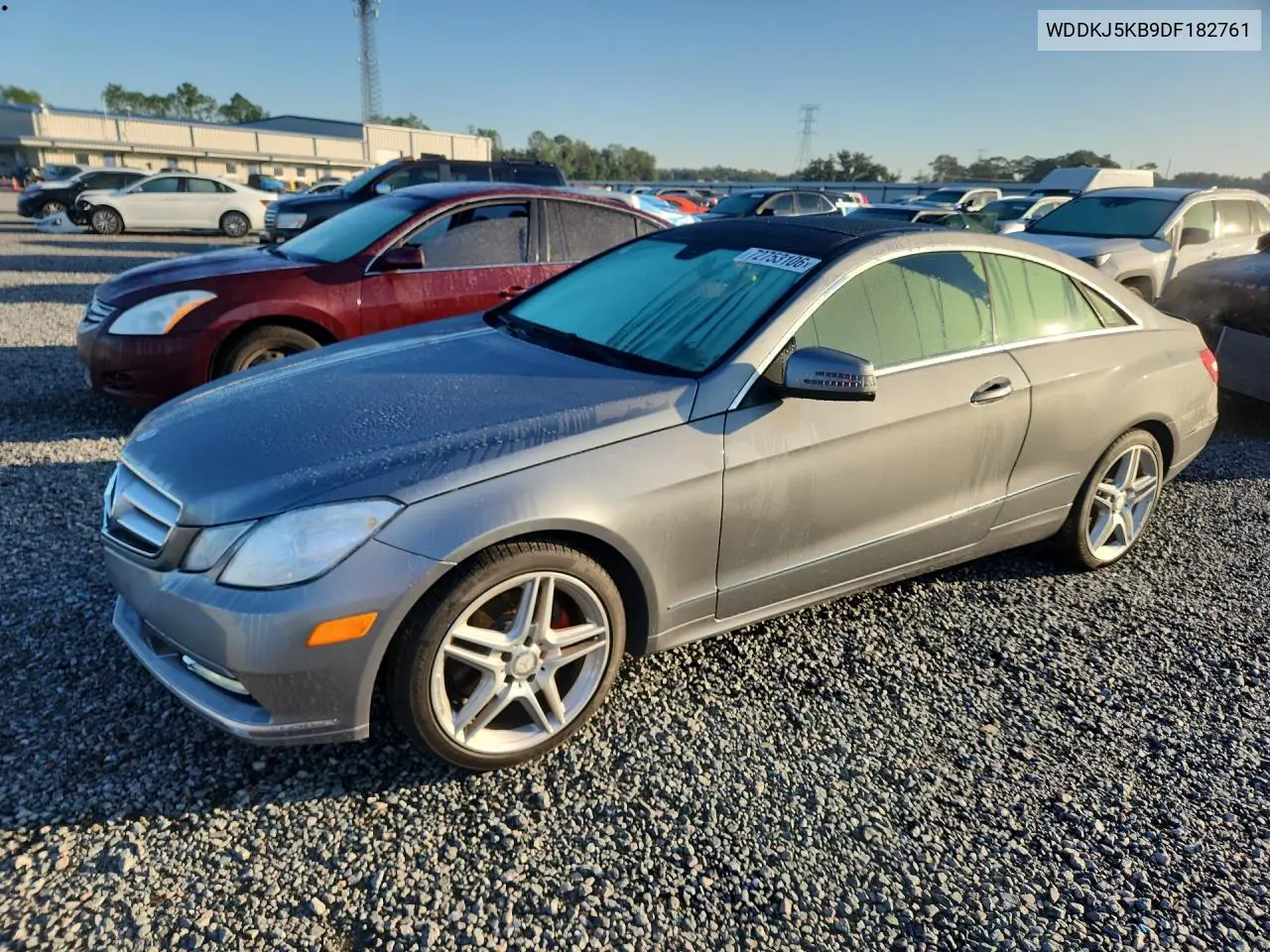 MERCEDES E-KLASSE 2013, VIN WDDKJ5KB9DF182761