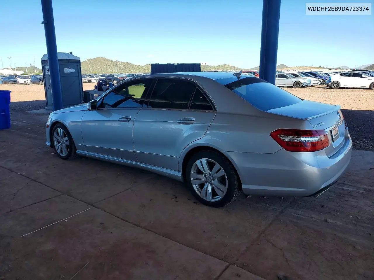 2013 MERCEDES E-KLASSE VIN WDDHF2EB9DA723374 — фото 2