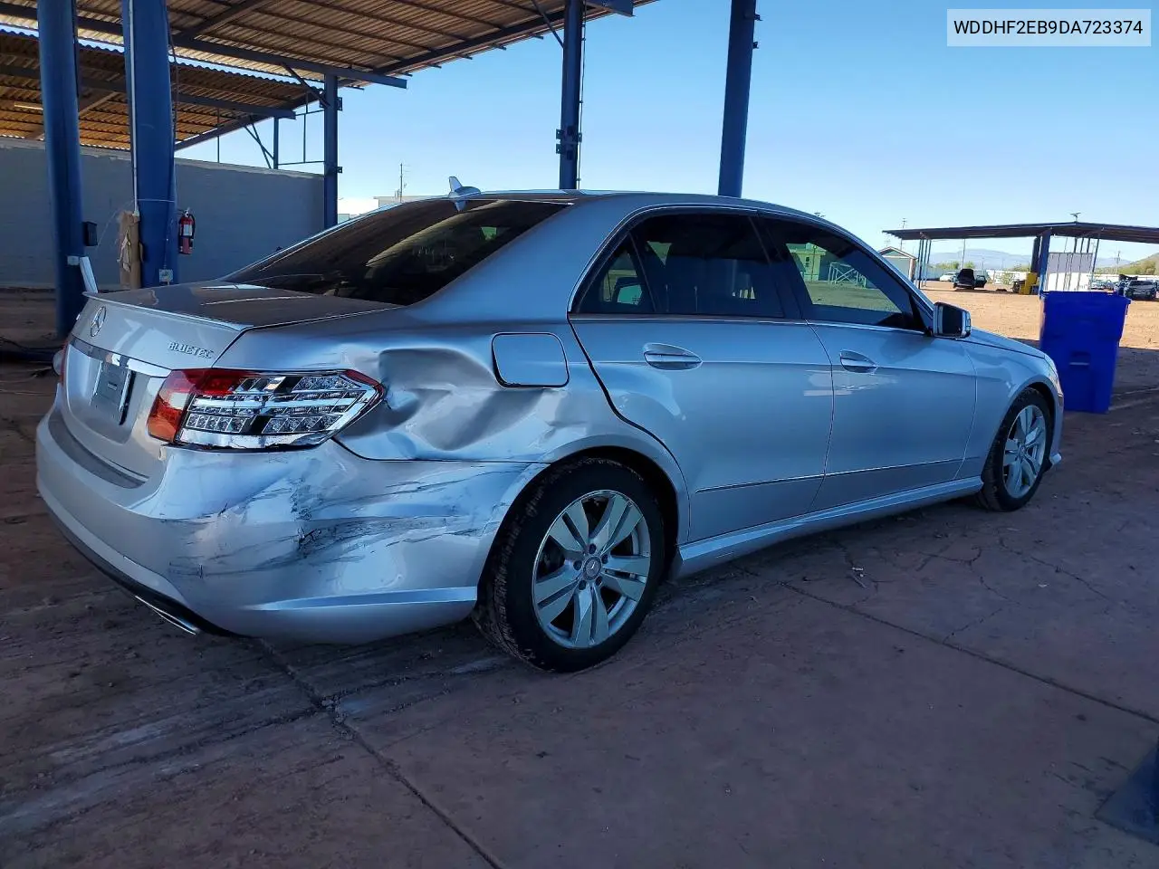 2013 MERCEDES E-KLASSE VIN WDDHF2EB9DA723374 — фото 3