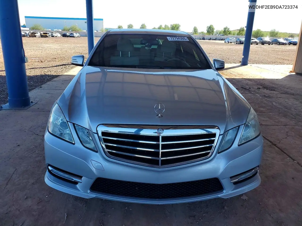 2013 MERCEDES E-KLASSE VIN WDDHF2EB9DA723374 — фото 5