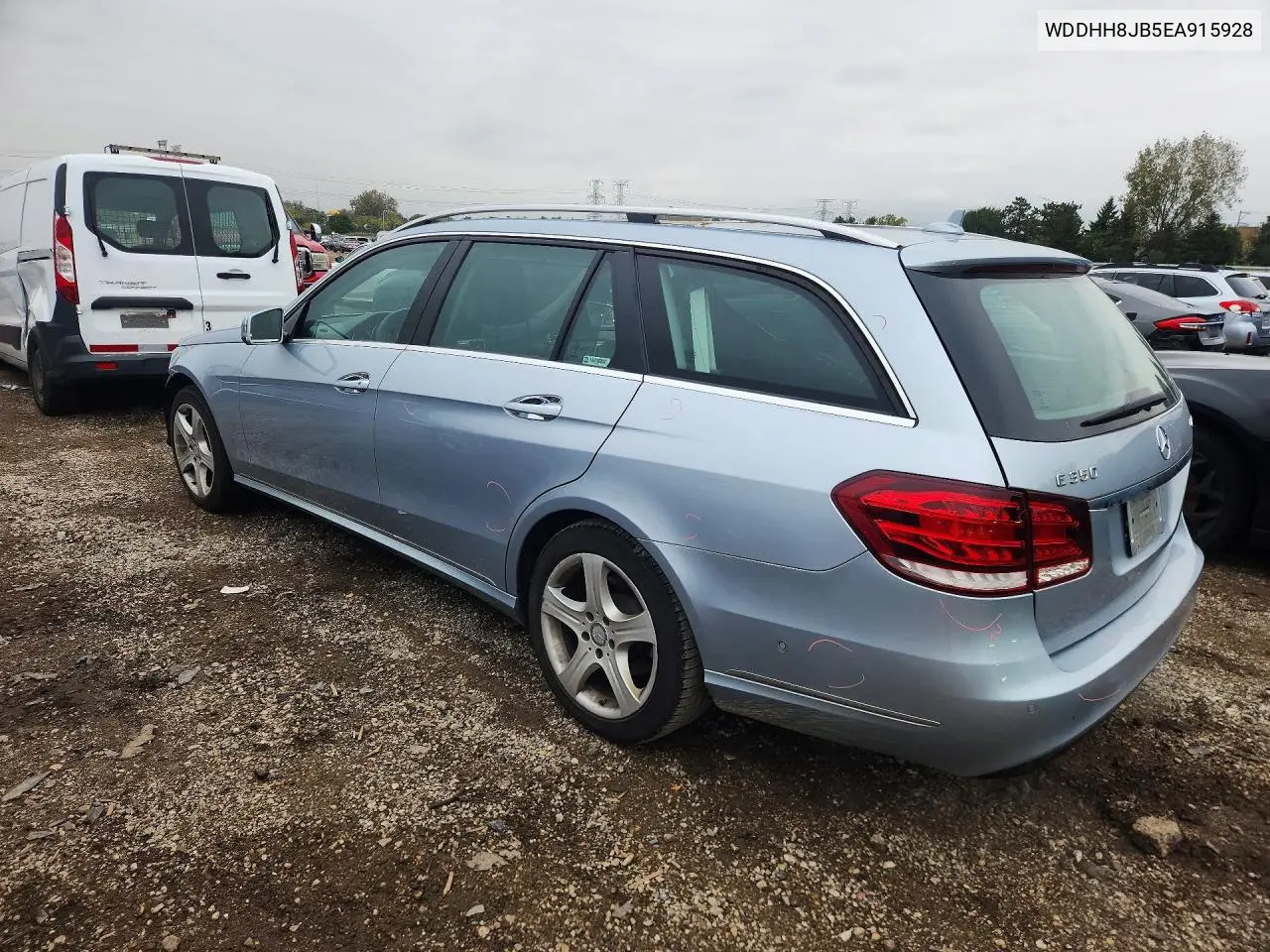 2014 MERCEDES E-KLASSE VIN WDDHH8JB5EA915928 — фото 2