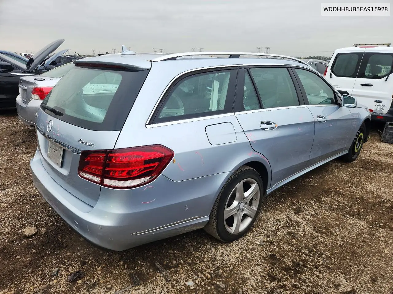2014 MERCEDES E-KLASSE VIN WDDHH8JB5EA915928 — фото 3