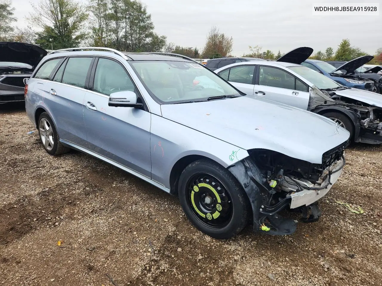 2014 MERCEDES E-KLASSE VIN WDDHH8JB5EA915928 — фото 4