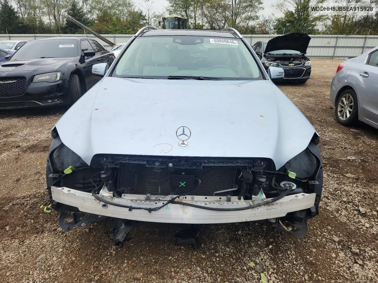 2014 MERCEDES E-KLASSE VIN WDDHH8JB5EA915928 — фото 5