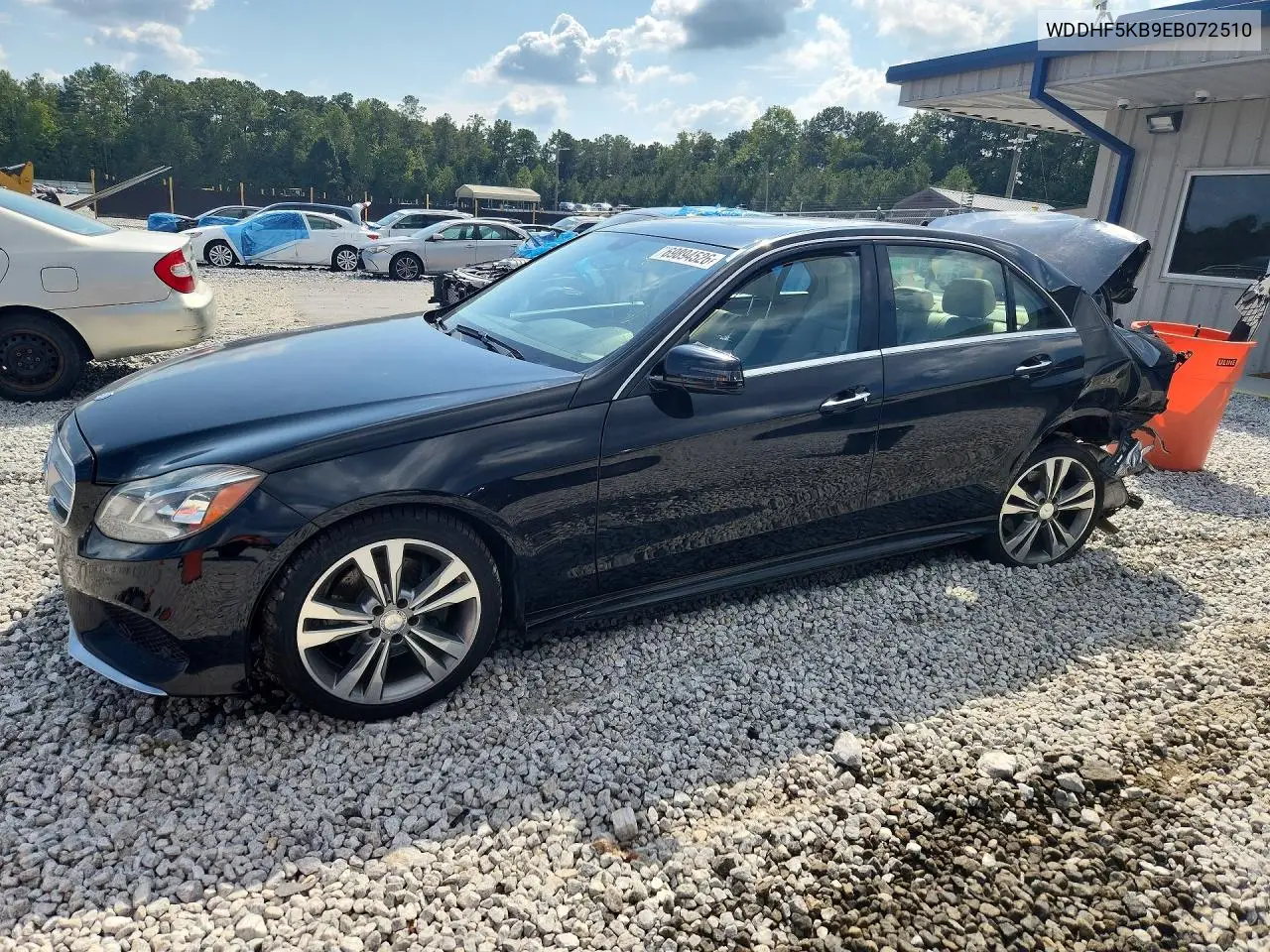 MERCEDES E-KLASSE 2014, VIN WDDHF5KB9EB072510