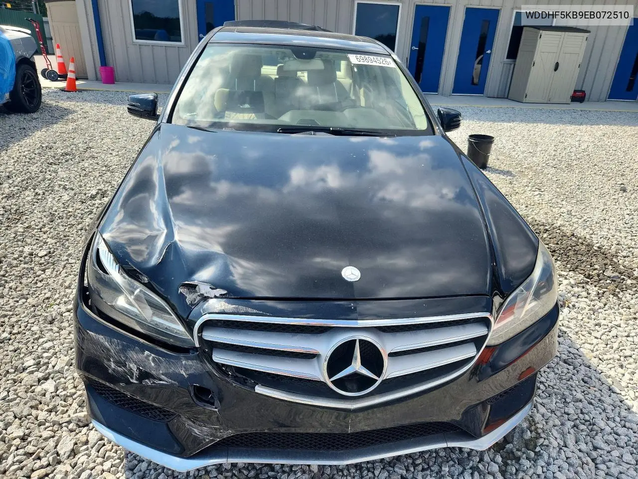 2014 MERCEDES E-KLASSE VIN WDDHF5KB9EB072510 — фото 5