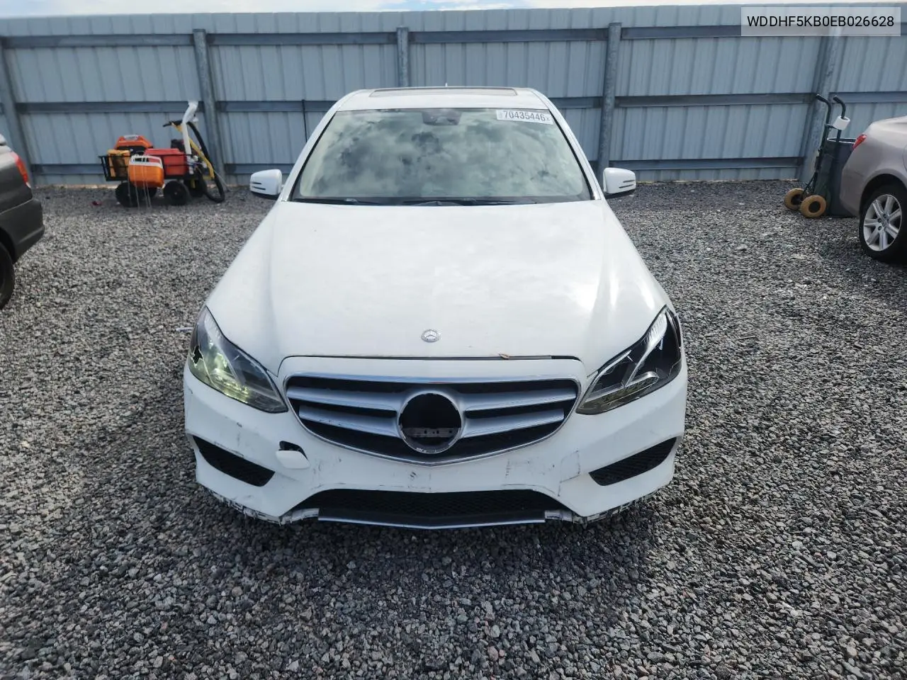 2014 MERCEDES E-KLASSE VIN WDDHF5KB0EB026628 — фото 5