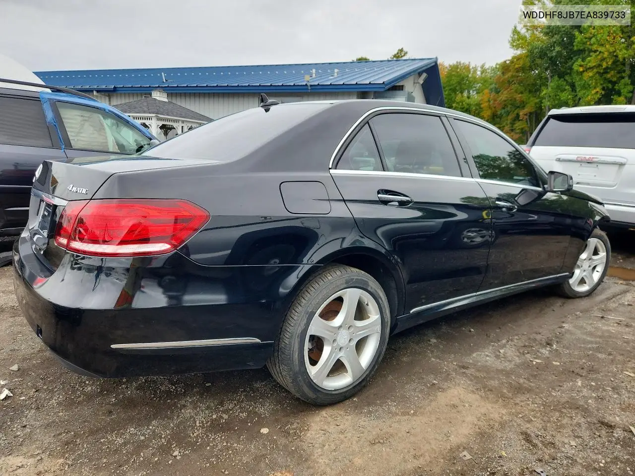 2014 MERCEDES E-KLASSE VIN WDDHF8JB7EA839733 — фото 3