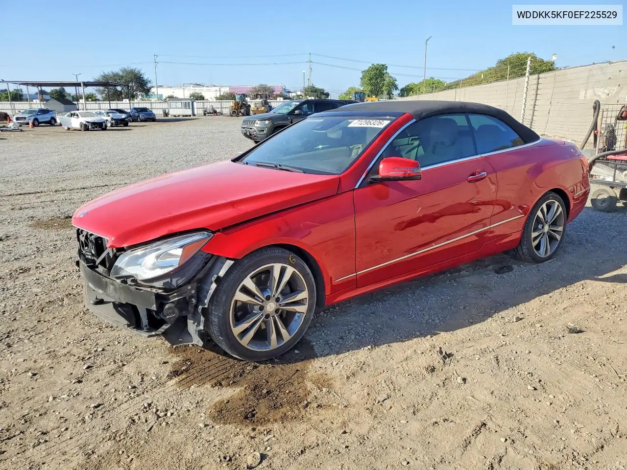 MERCEDES E-KLASSE 2014, VIN WDDKK5KF0EF225529