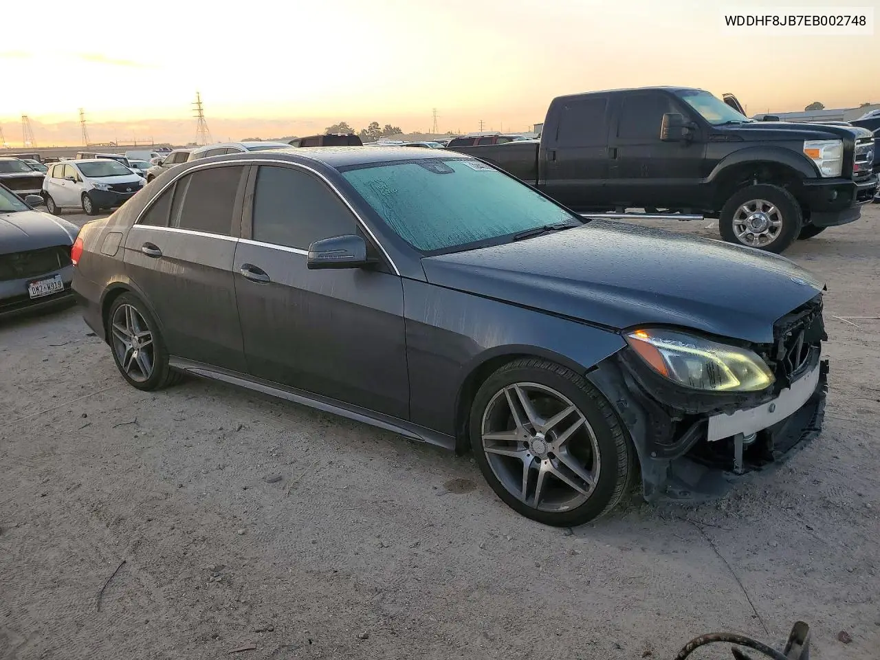 2014 MERCEDES E-KLASSE VIN WDDHF8JB7EB002748 — фото 4