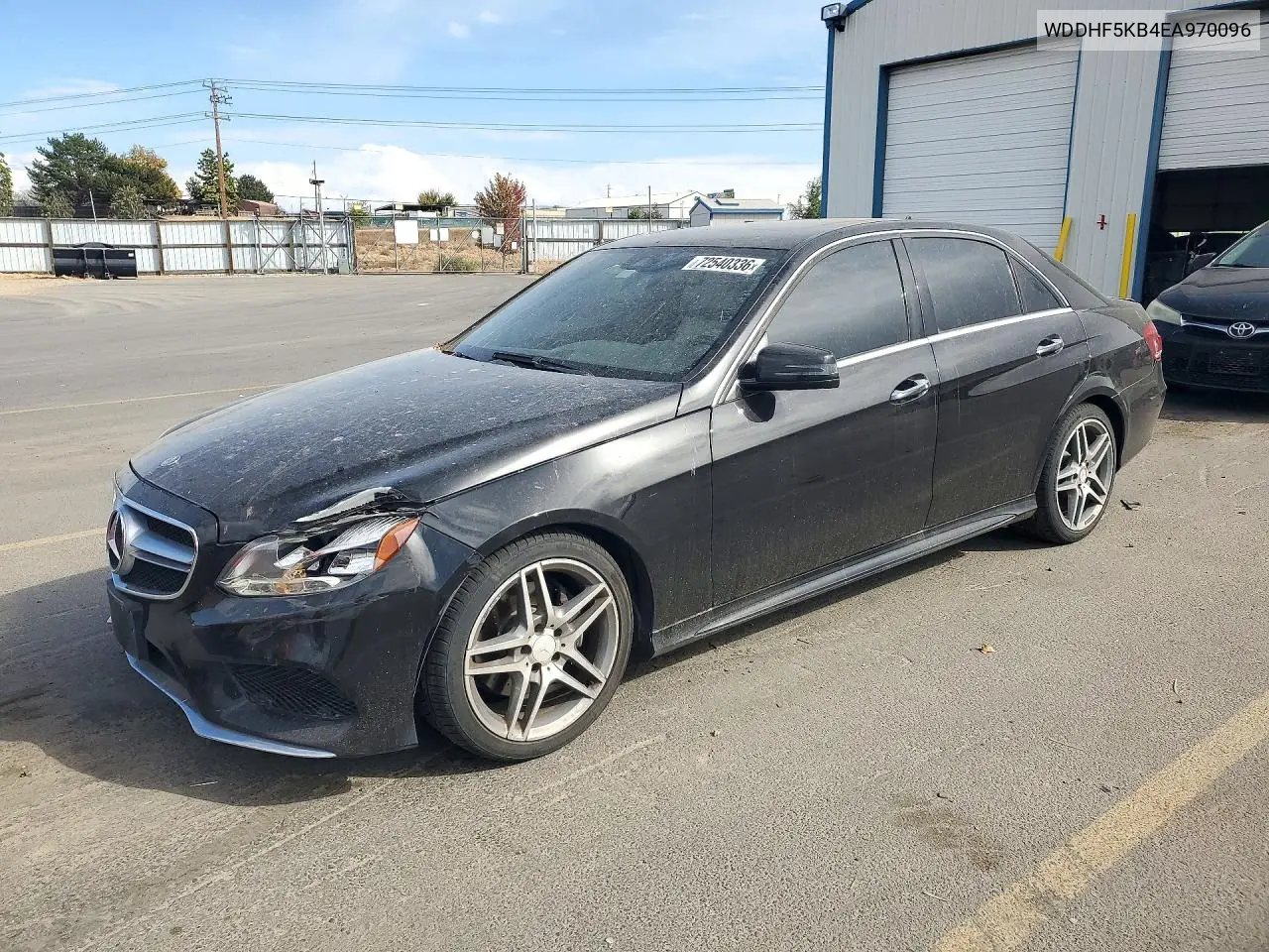 MERCEDES E-KLASSE 2014, VIN WDDHF5KB4EA970096
