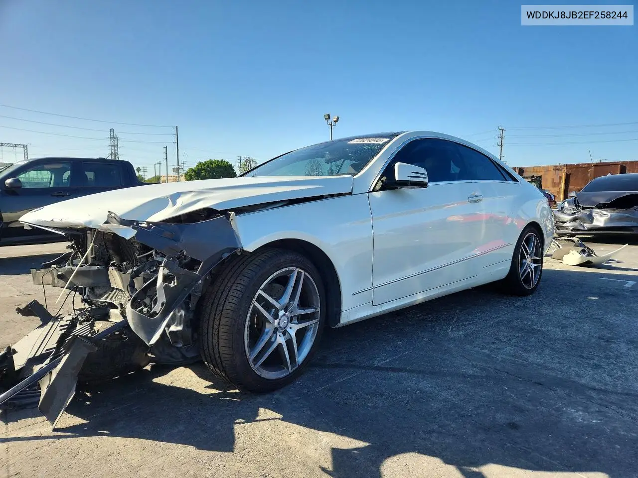 MERCEDES E-KLASSE 2014, VIN WDDKJ8JB2EF258244