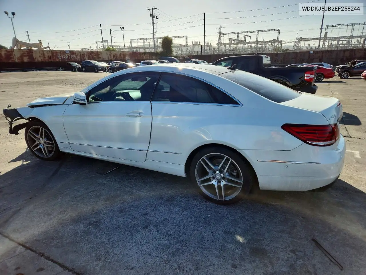 2014 MERCEDES E-KLASSE VIN WDDKJ8JB2EF258244 — фото 2