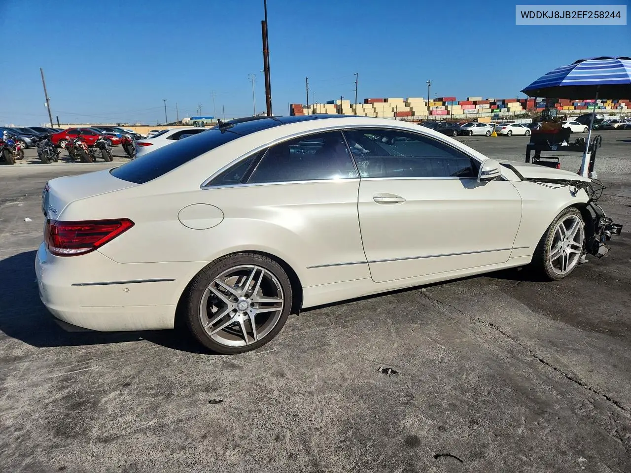 2014 MERCEDES E-KLASSE VIN WDDKJ8JB2EF258244 — фото 3