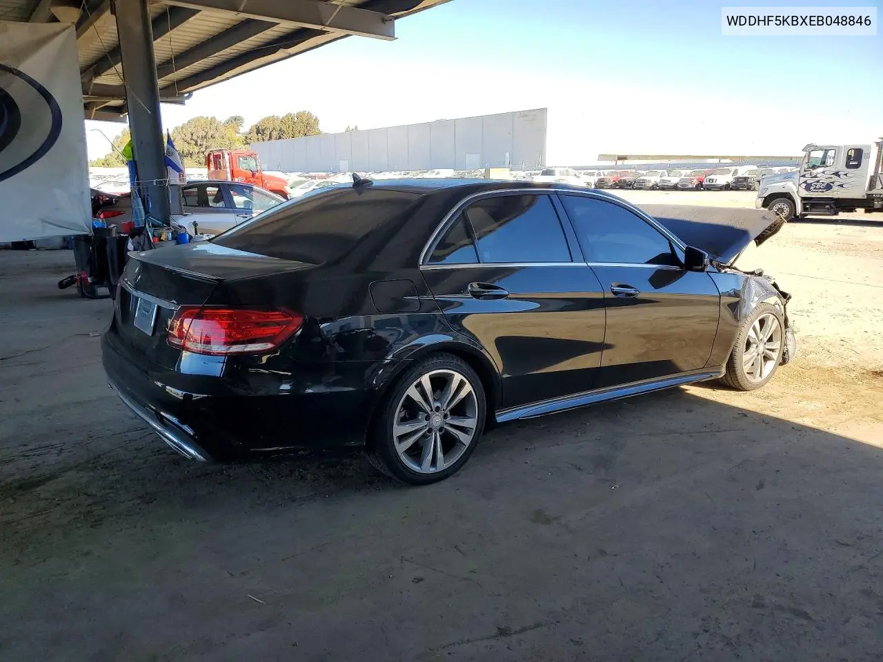 2014 MERCEDES E-KLASSE VIN WDDHF5KBXEB048846 — фото 3
