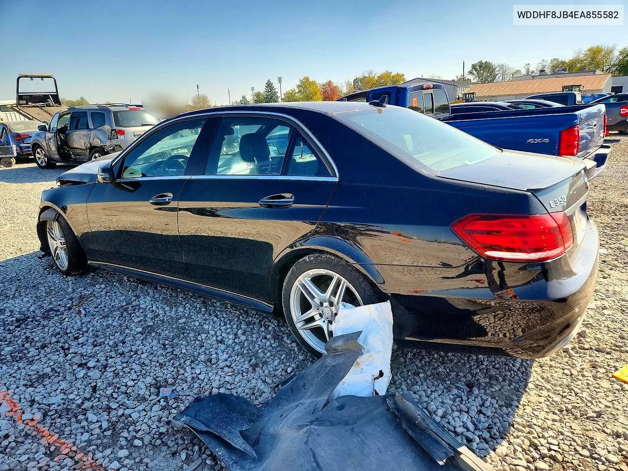 2014 MERCEDES E-KLASSE VIN WDDHF8JB4EA855582 — фото 2