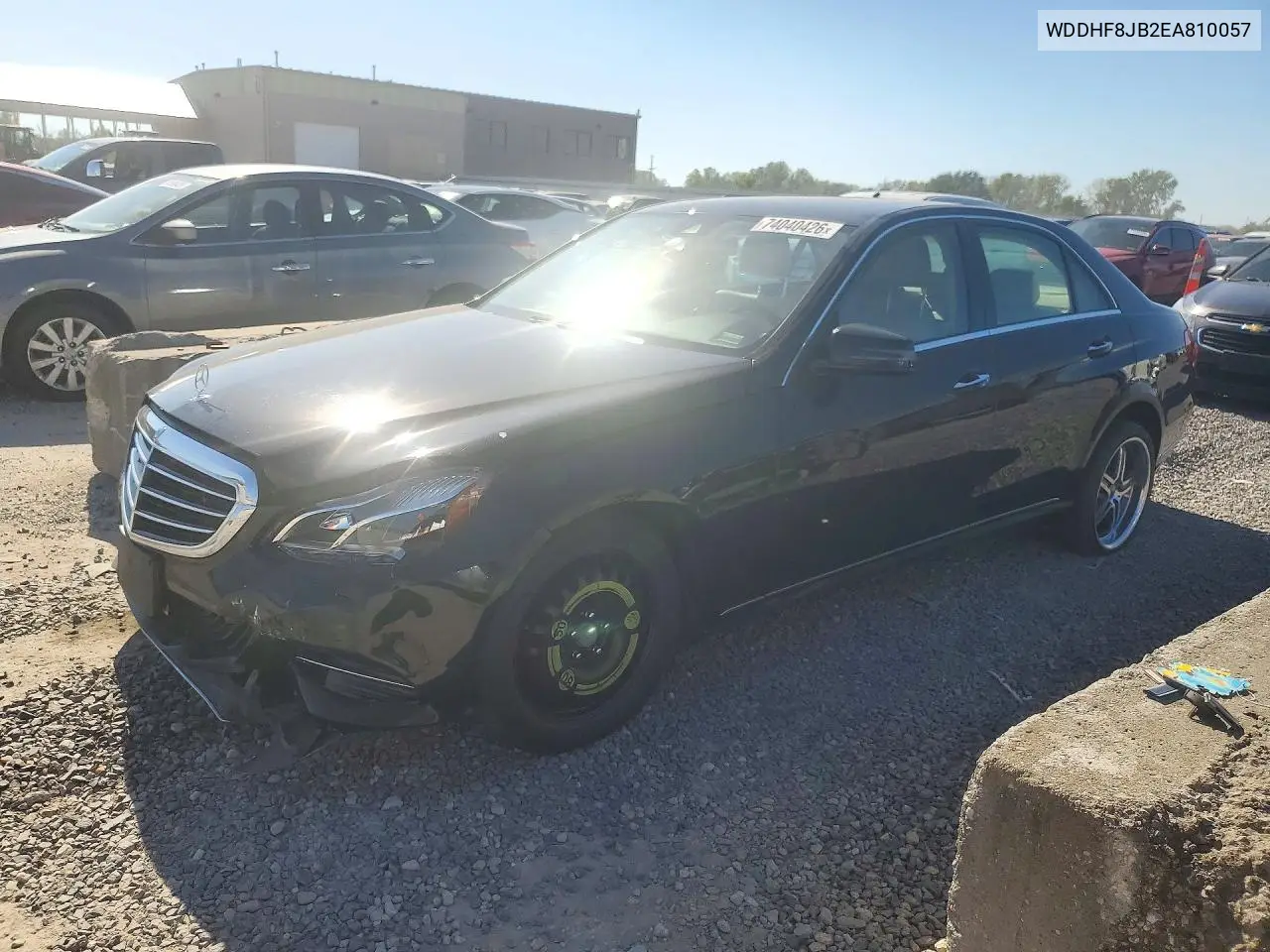 MERCEDES E-KLASSE 2014, VIN WDDHF8JB2EA810057
