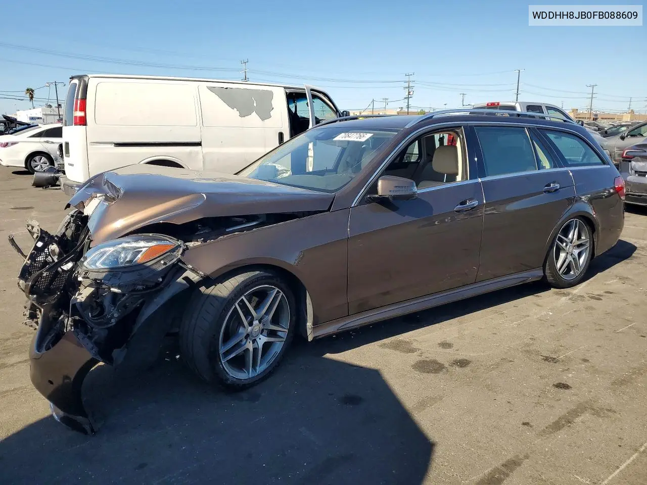 MERCEDES E-KLASSE 2015, VIN WDDHH8JB0FB088609