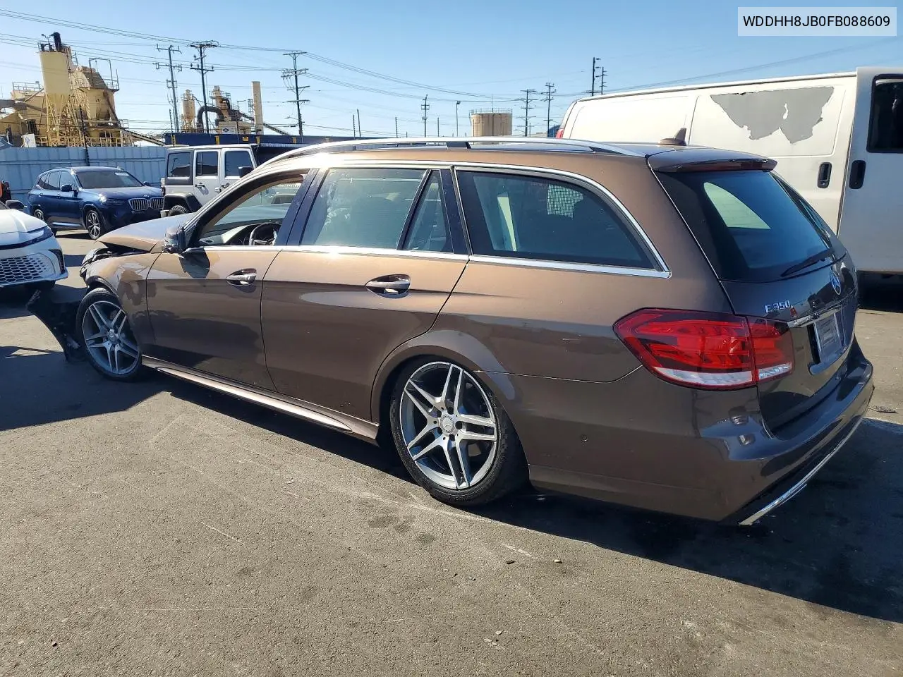 2015 MERCEDES E-KLASSE VIN WDDHH8JB0FB088609 — фото 2