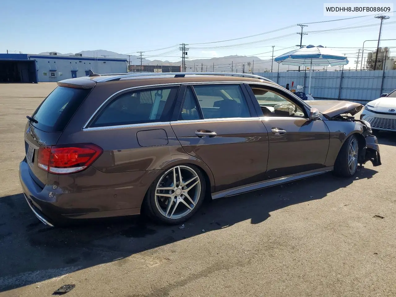 2015 MERCEDES E-KLASSE VIN WDDHH8JB0FB088609 — фото 3