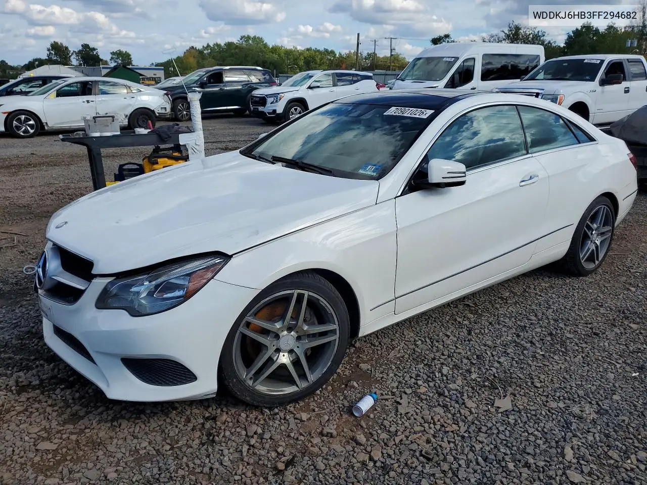 MERCEDES E-KLASSE 2015, VIN WDDKJ6HB3FF294682