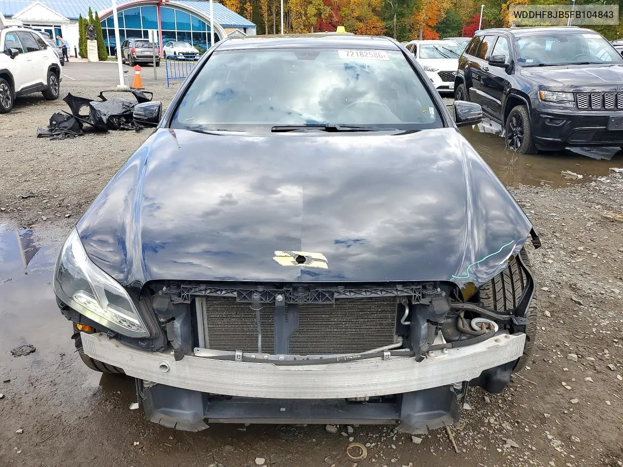2015 MERCEDES E-KLASSE VIN WDDHF8JB5FB104843 — фото 5