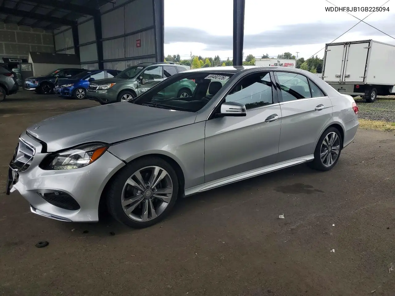 MERCEDES E-KLASSE 2016, VIN WDDHF8JB1GB225094