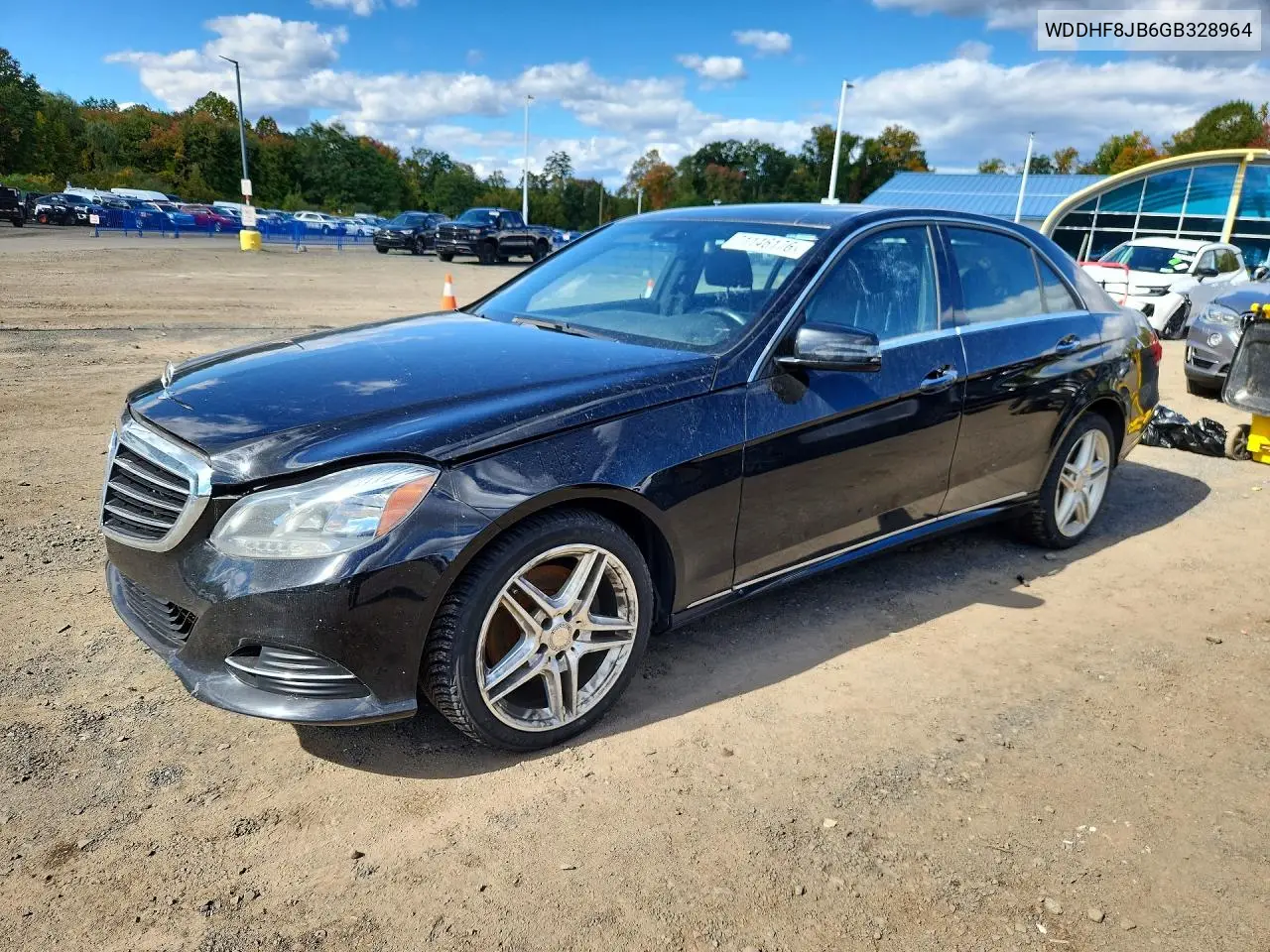 MERCEDES E-KLASSE 2016, VIN WDDHF8JB6GB328964