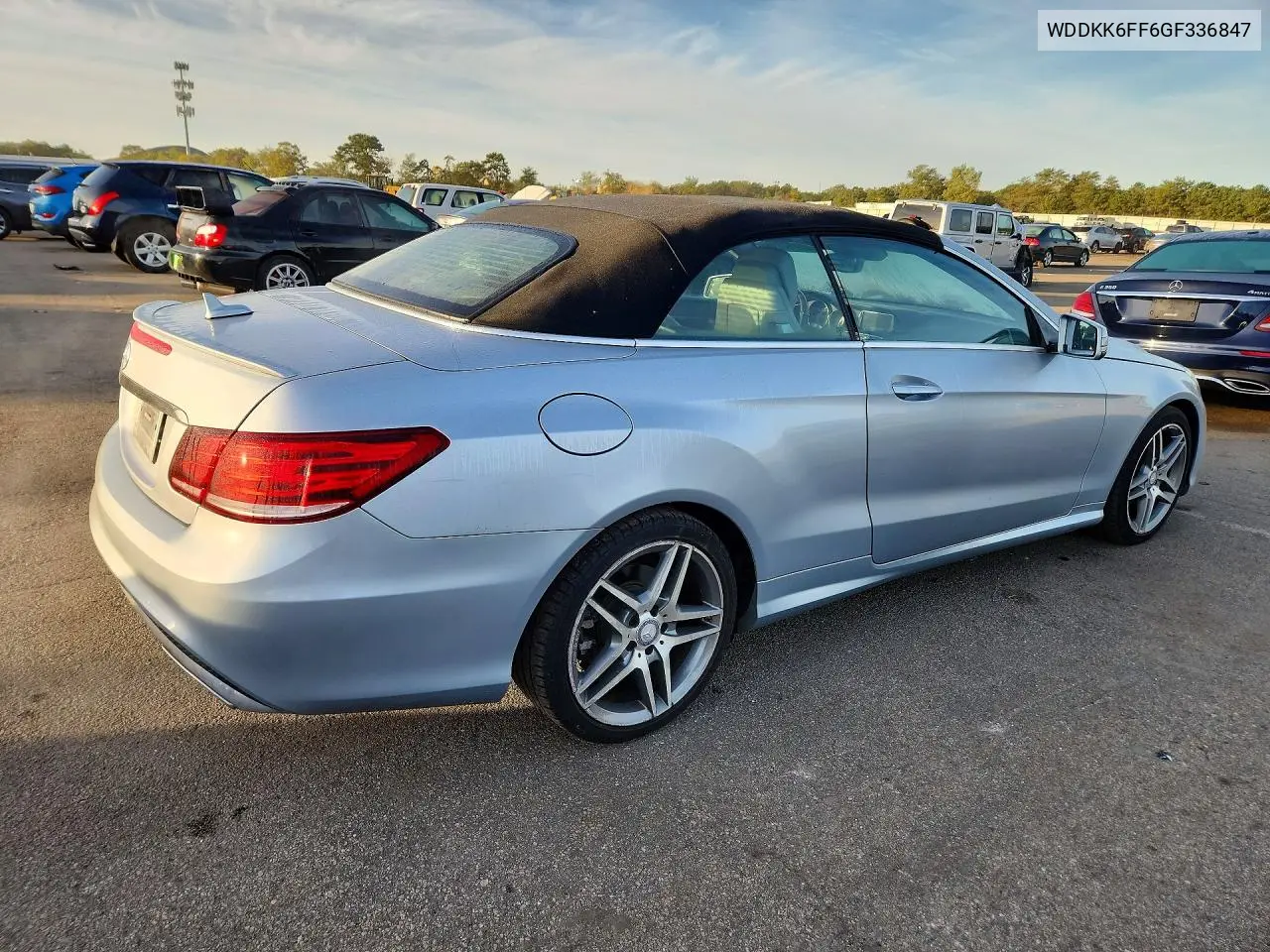 2016 MERCEDES E-KLASSE VIN WDDKK6FF6GF336847 — фото 3