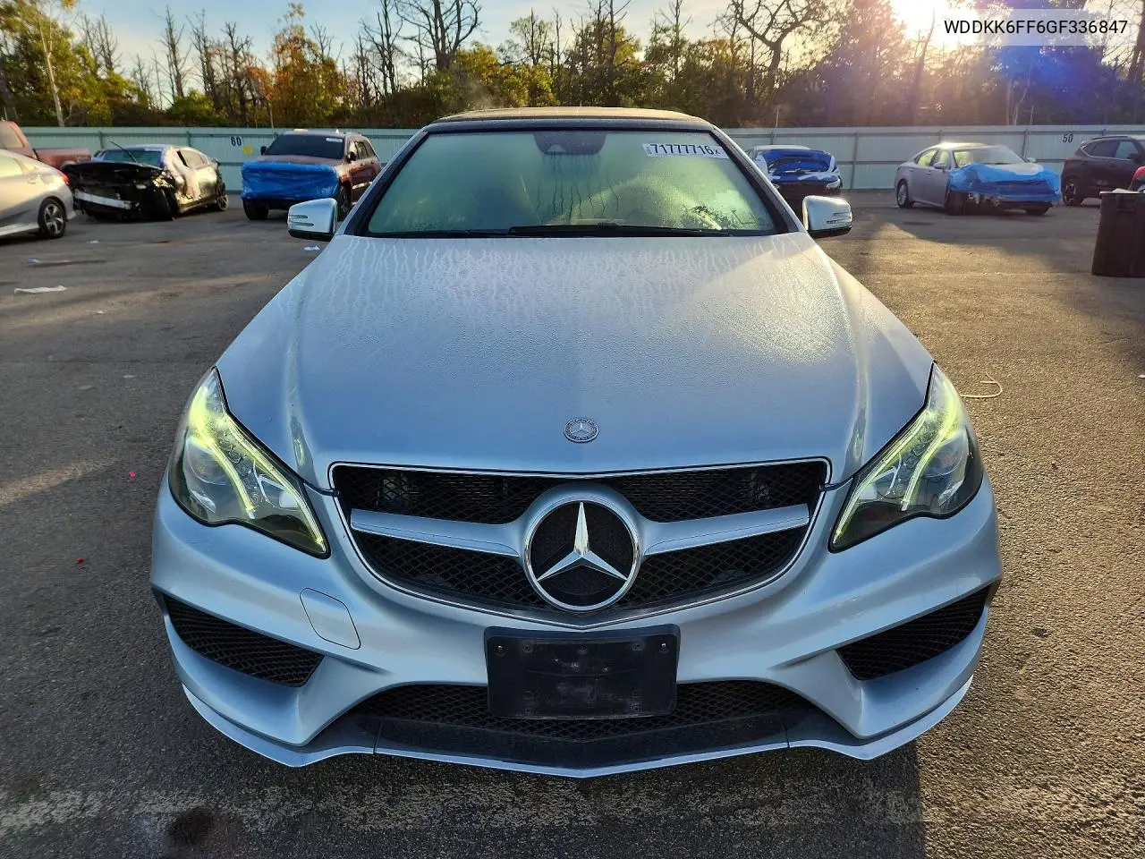 2016 MERCEDES E-KLASSE VIN WDDKK6FF6GF336847 — фото 5