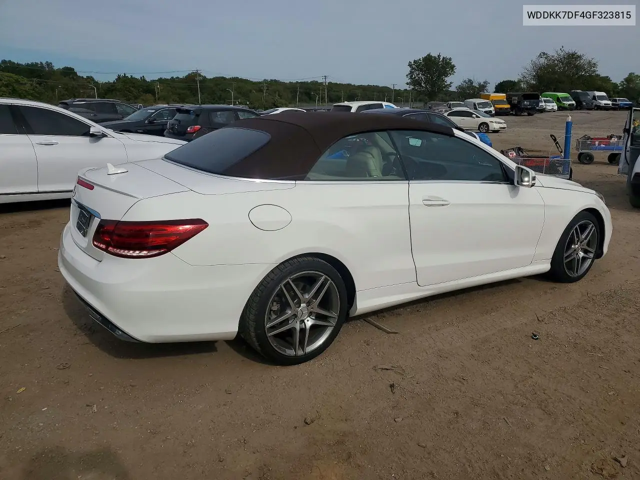2016 MERCEDES E-KLASSE VIN WDDKK7DF4GF323815 — фото 3