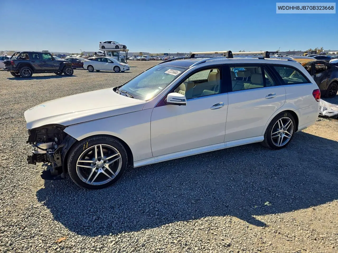 MERCEDES E-KLASSE 2016, VIN WDDHH8JB7GB323668