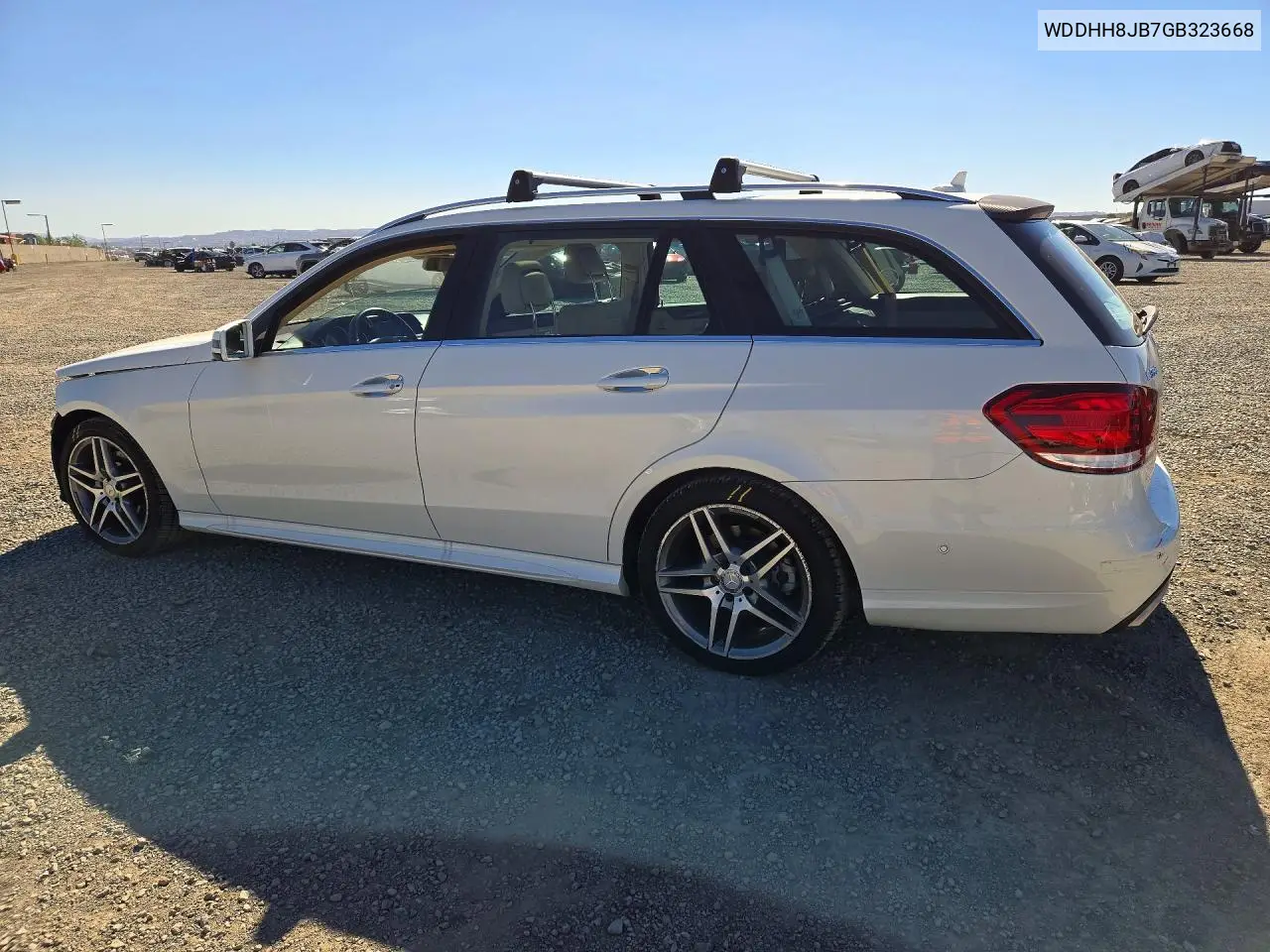 2016 MERCEDES E-KLASSE VIN WDDHH8JB7GB323668 — фото 2