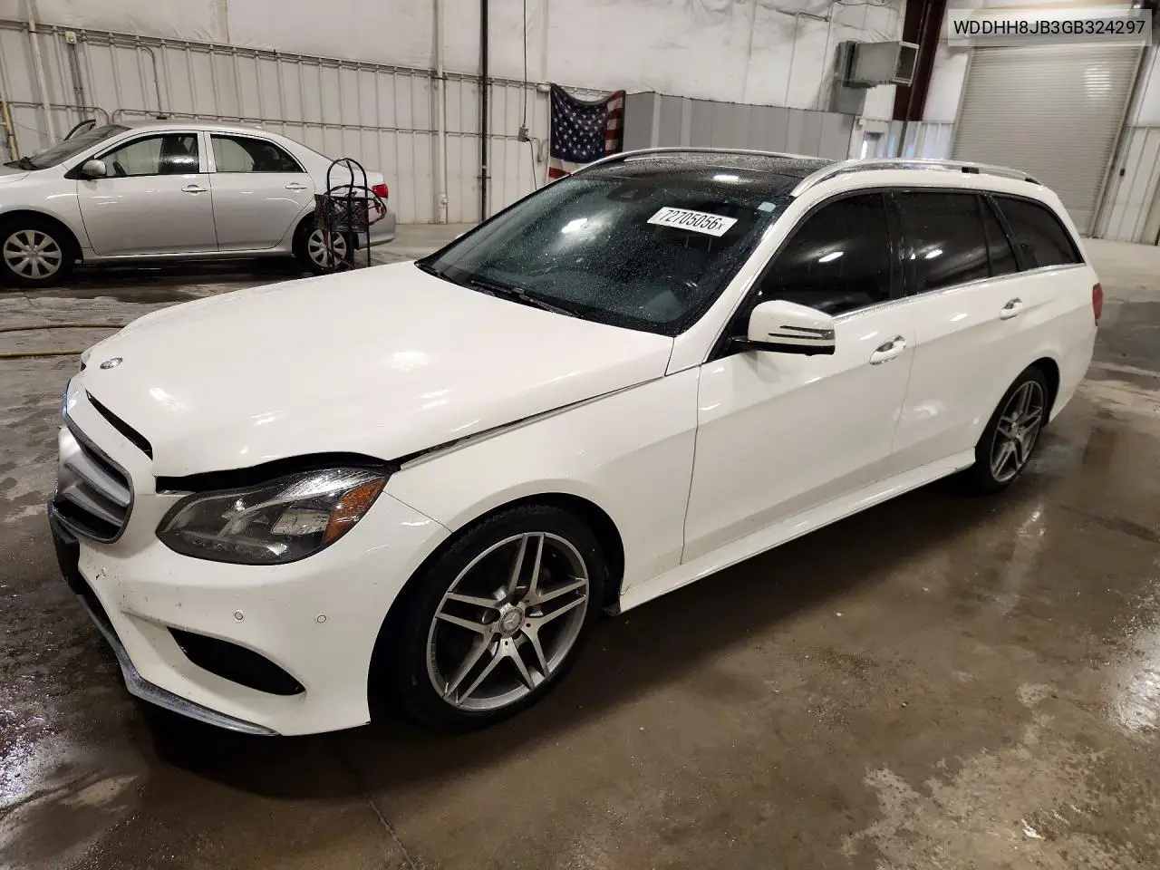 MERCEDES E-KLASSE 2016, VIN WDDHH8JB3GB324297