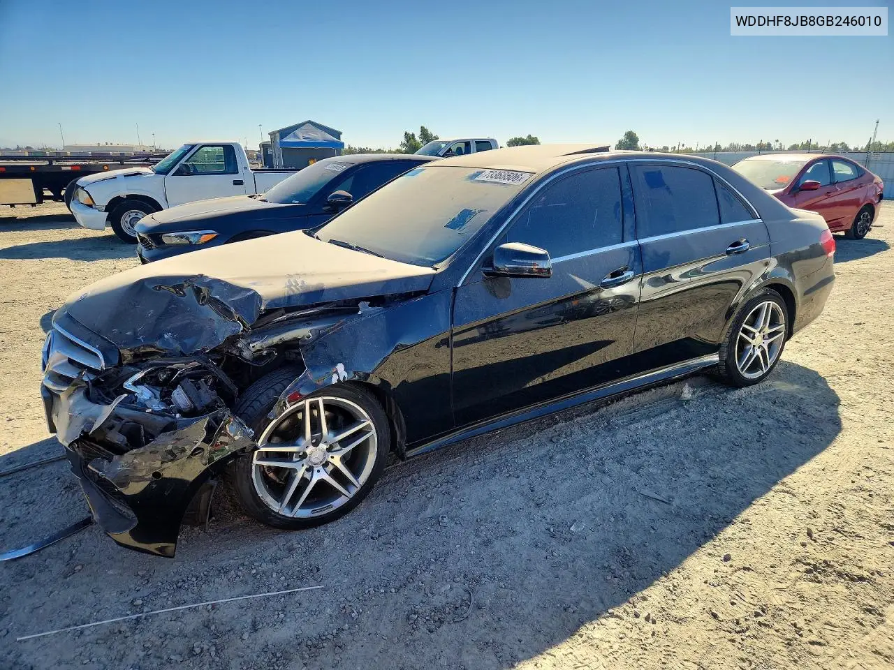 MERCEDES E-KLASSE 2016, VIN WDDHF8JB8GB246010