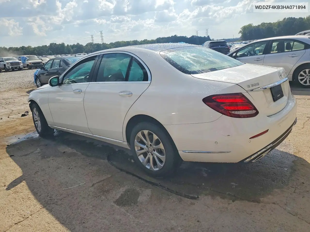 2017 MERCEDES E-KLASSE VIN WDDZF4KB3HA071894 — фото 2