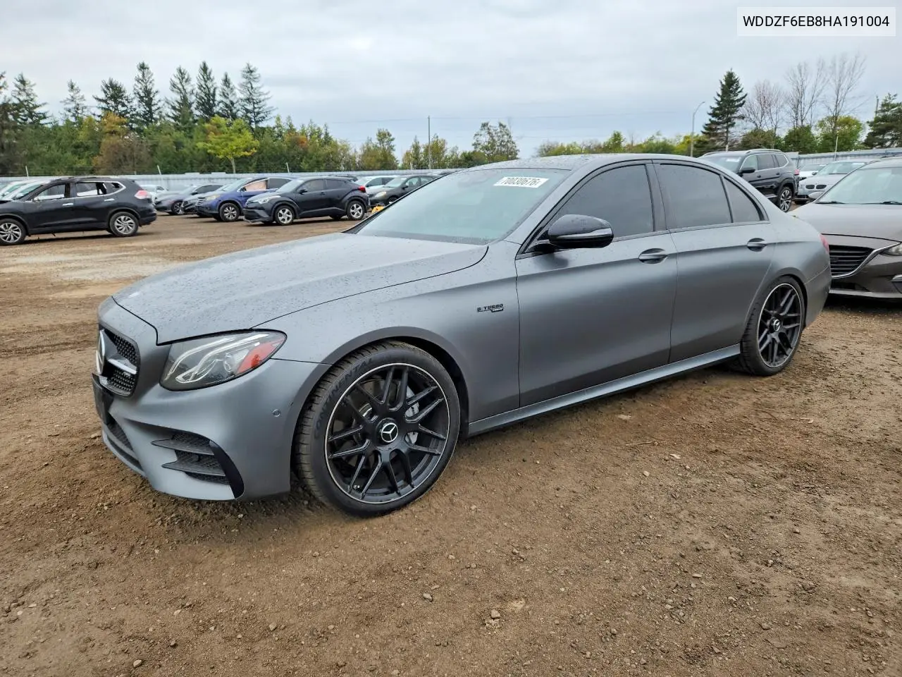 MERCEDES E-KLASSE 2017, VIN WDDZF6EB8HA191004