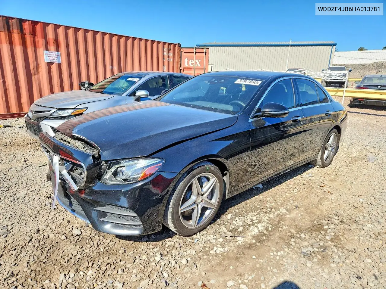 MERCEDES E-KLASSE 2017, VIN WDDZF4JB6HA013781