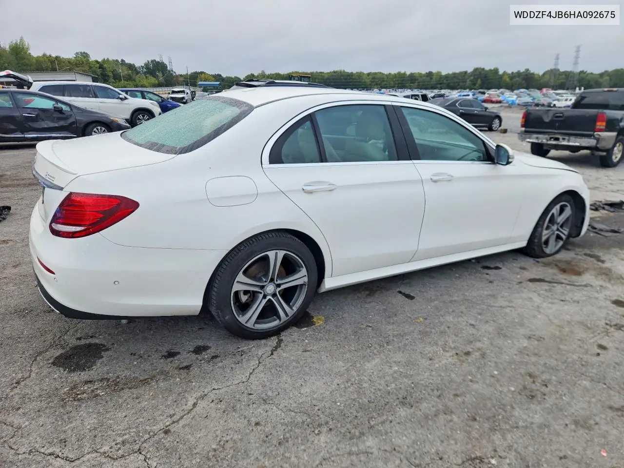 2017 MERCEDES E-KLASSE VIN WDDZF4JB6HA092675 — фото 3