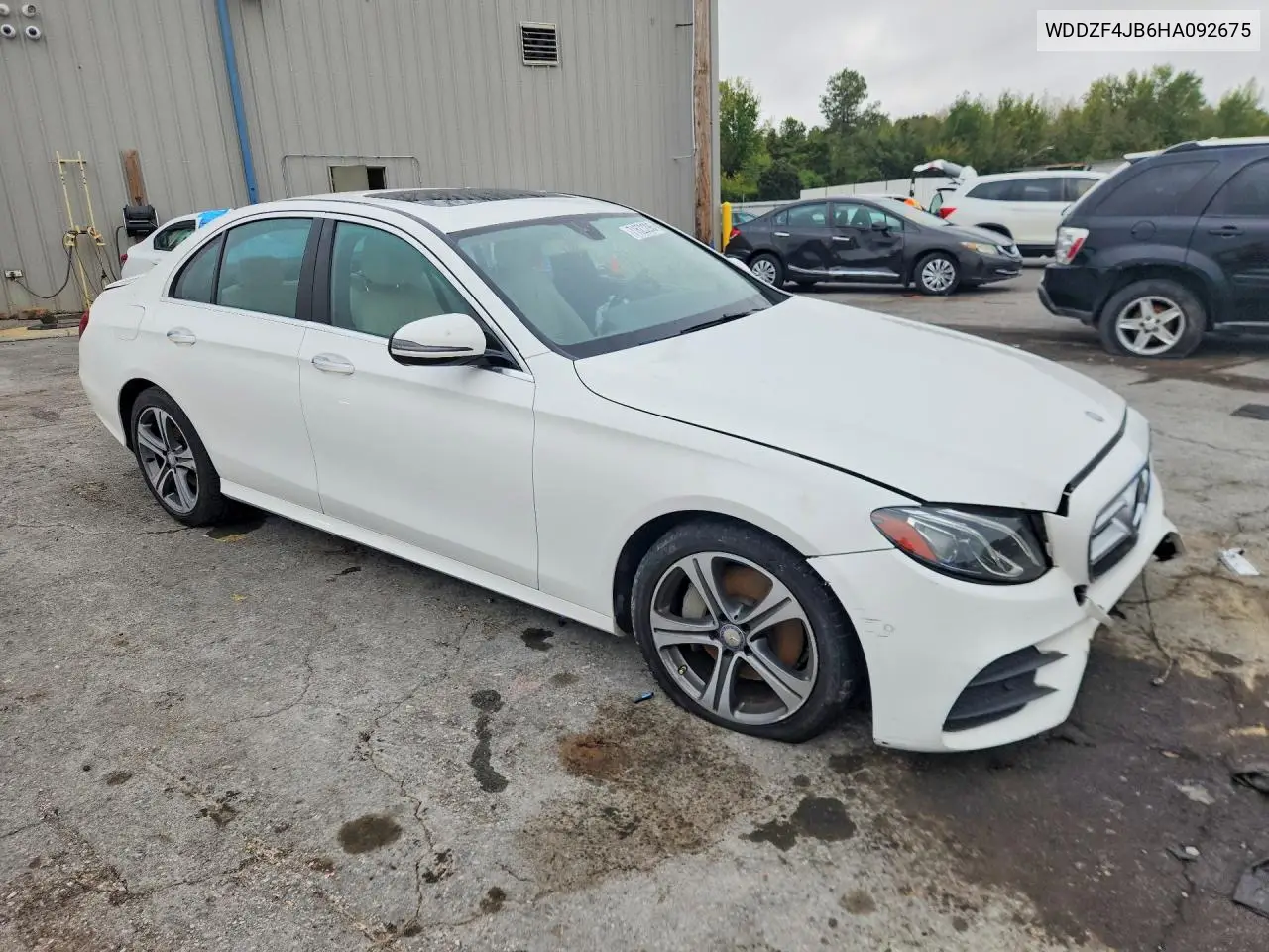 2017 MERCEDES E-KLASSE VIN WDDZF4JB6HA092675 — фото 4