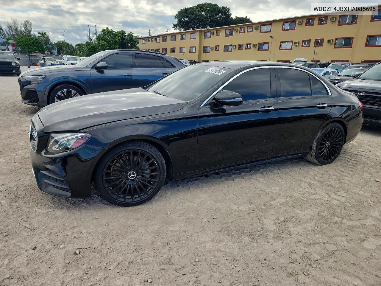 MERCEDES E-KLASSE 2017, VIN WDDZF4JBXHA085695
