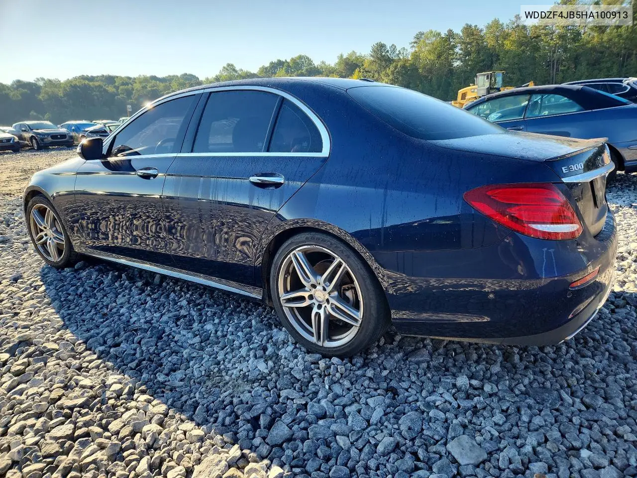 2017 MERCEDES E-KLASSE VIN WDDZF4JB5HA100913 — фото 2
