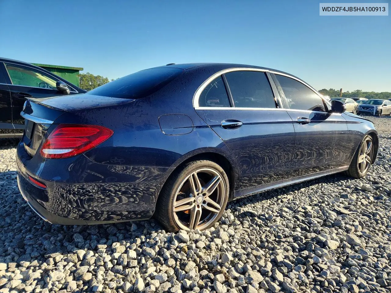 2017 MERCEDES E-KLASSE VIN WDDZF4JB5HA100913 — фото 3