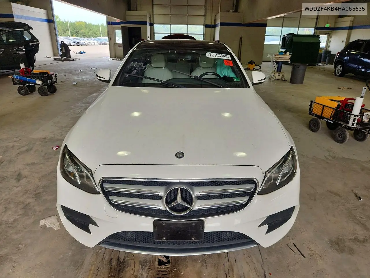 2017 MERCEDES E-KLASSE VIN WDDZF4KB4HA065635 — фото 5