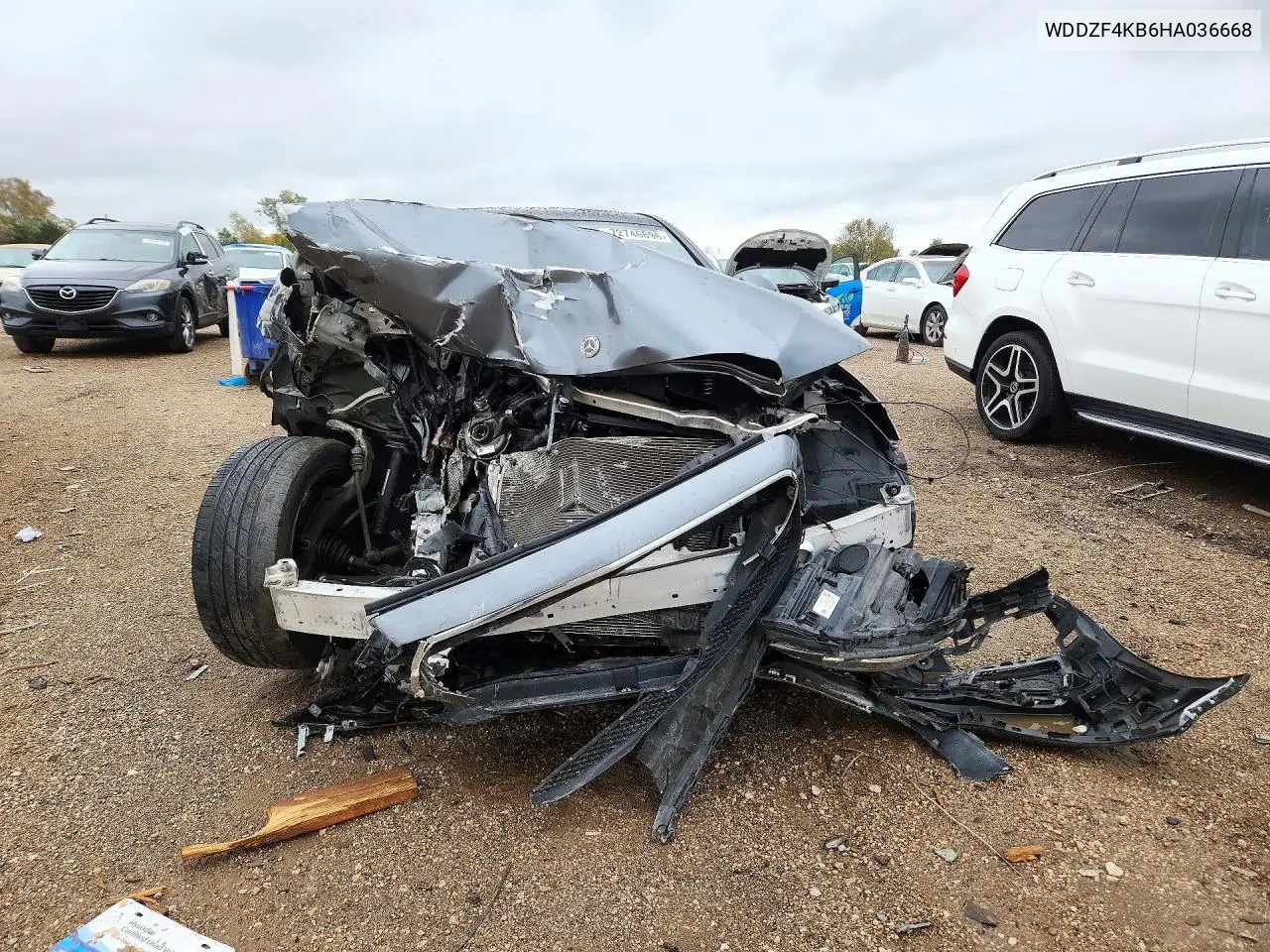 2017 MERCEDES E-KLASSE VIN WDDZF4KB6HA036668 — фото 5