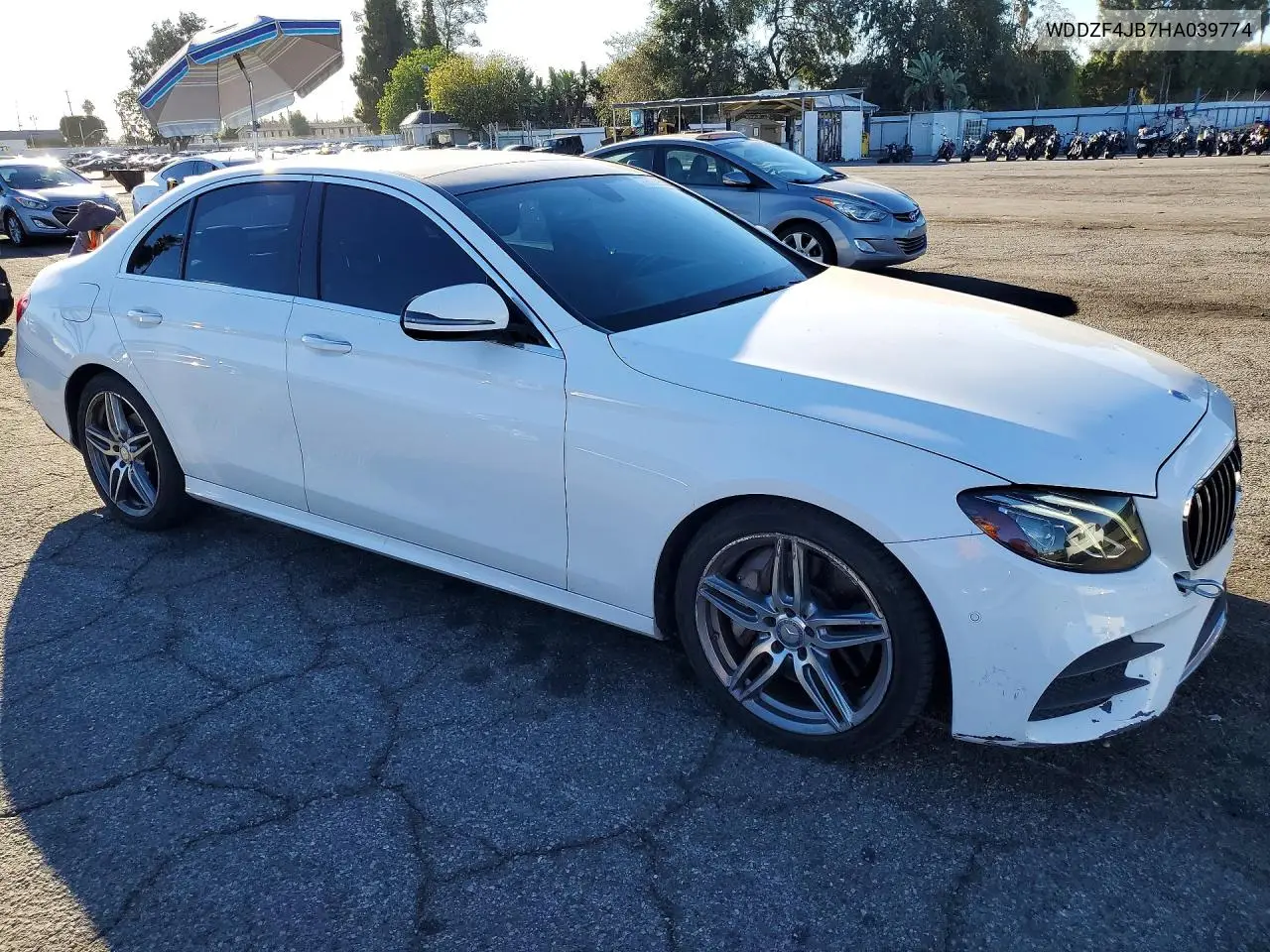 2017 MERCEDES E-KLASSE VIN WDDZF4JB7HA039774 — фото 4